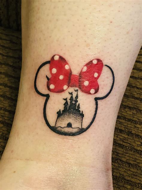 mickey's tattoo|minnie mouse tattoos for women.